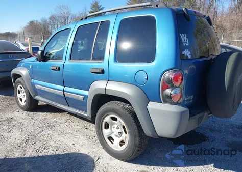 2005 Jeep Liberty Sport from USA, damaged, VIN 1J4GL48K45W513334